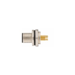 Connecteur mâle M12, 4 pol., codage D IP67, 4A, non-blindé